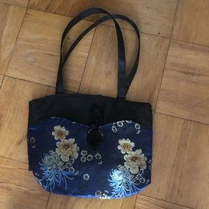 Asian inspired mini tote